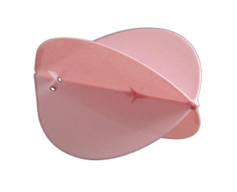 LSTYLE Dart Flights: Flight-L Original Design with Slot for L-Ring Insert - L2s Teardrop Shape Baby Pink - Image 3