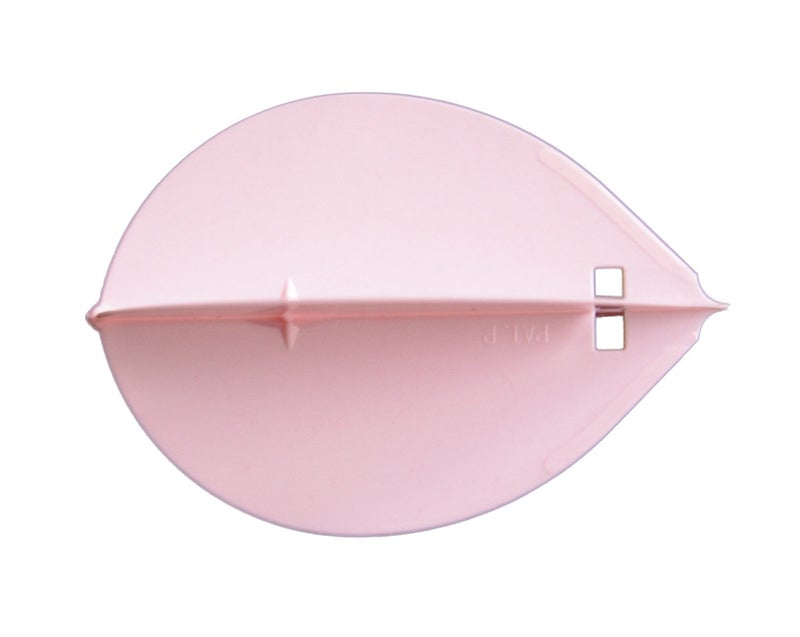 LSTYLE Dart Flights: Flight-L Original Design with Slot for L-Ring Insert - L2s Teardrop Shape Baby Pink - Image 5