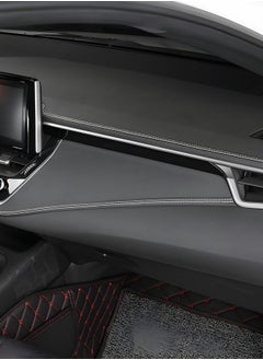 GROIC Car Interior Trim Self-Adhesive Lines, Automobile Corium Trim Strips Universal Car Decoration Pinstriping Dashboard Decorative DIY Genuine Leather decorative line for Refitting  - Image 5