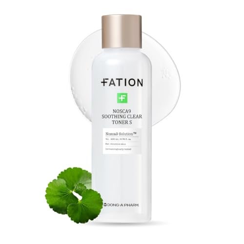Fation Nosca9 Soothing Toner S 2 PHA LHA Exfoliating Toner for Sensitive Skin Moisturizing Hypdrating Quick Absorption Korean Skincare Pack of 1 676 Fl Oz