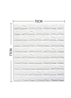 Generic FFD  Foam 3D Wall Tile Panels – Self-Adhesive PE Foam Stickers for Bedroom, Living Room, and TV Wall – Waterproof, Easy-to-Clean, Decorative Wallpaper for Home Decor  - Image 2
