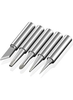 Wozlo Soldering Iron Tip 5 Pcs Soldering Machine Spare Tip Set ( 900M-T-2.4D , 3c , I , Tb , Tk )  - Image 1