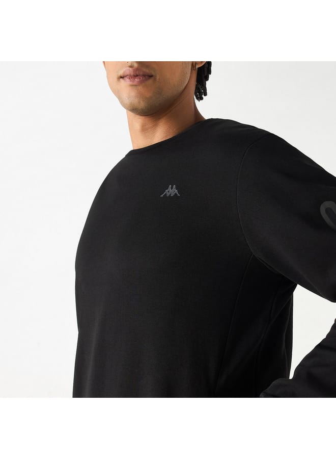 Kappa Kappa Crew Neck Sweatshirt with Long Sleeves  - Image 4