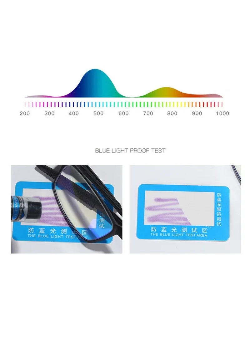 FLENID - TR90 Reading Glasses +3.00 Anti Blue Light Reader Women Men Ultralight Portable Presbyopia Spectacles - Image 1
