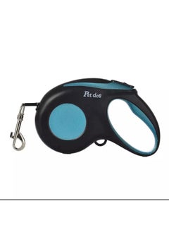 Tape Leash 3m for small dogs - blue