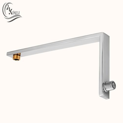 KINIK 18-Inch (L) Type Stainless Steel Wall Mounted Shower Arm for Bathroom & Home/Shower Aram Only for Any type of Shower Head - Image 2