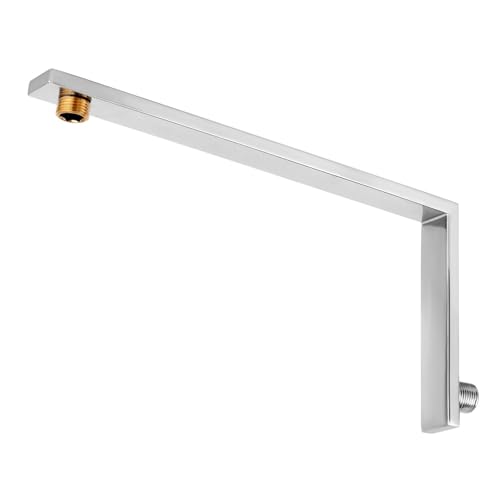 KINIK 18-Inch (L) Type Stainless Steel Wall Mounted Shower Arm for Bathroom & Home/Shower Aram Only for Any type of Shower Head - Image 1