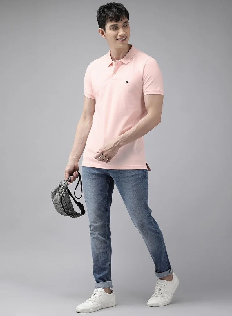 THE BEAR HOUSE Men’s Polo T-Shirt – Soft, Breathable Cotton, Classic Fit for All-Day Comfort, Stylish Casual Shirt for Summer, Everyday Wear & Outdoor Activities