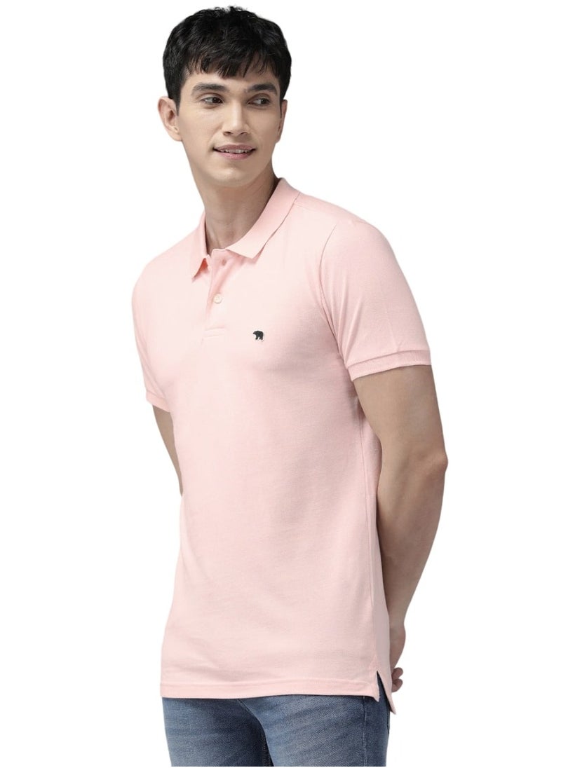 THE BEAR HOUSE Men’s Polo T-Shirt – Soft, Breathable Cotton, Classic Fit for All-Day Comfort, Stylish Casual Shirt for Summer, Everyday Wear & Outdoor Activities  - Image 1