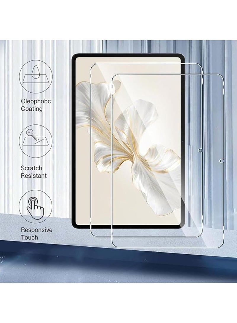 2Pack Screen Protector Compatible with Honor Pad 9 12.1 inch 2024 Film, 9H HD Clarity Tempered Glass Screen Film Scratch Resistant Bubble Free Screen Protector for Honor Pad 9 12.1 inch 2024 - Image 2
