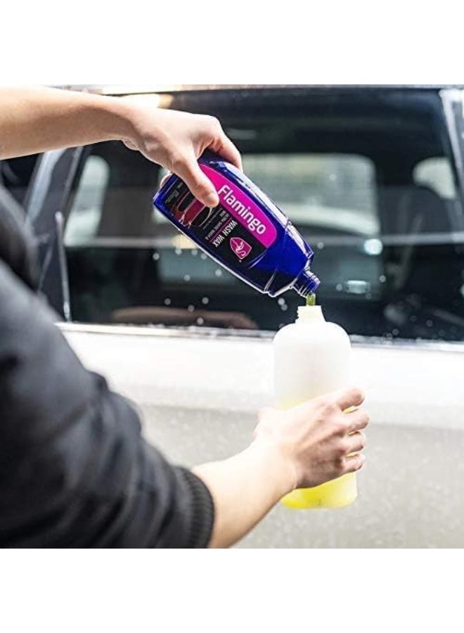 Flamingo Wash Wax 500ml - Image 2