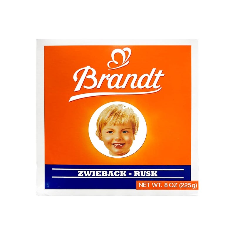 Brandt Zwieback Rusk  Sweetened Crispy Bread  Perfect for Teething Children  Enjoy With Sweet or Savory toppings  8 oz - Image 2