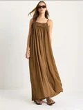 Bianco Lucci Coffee Brown