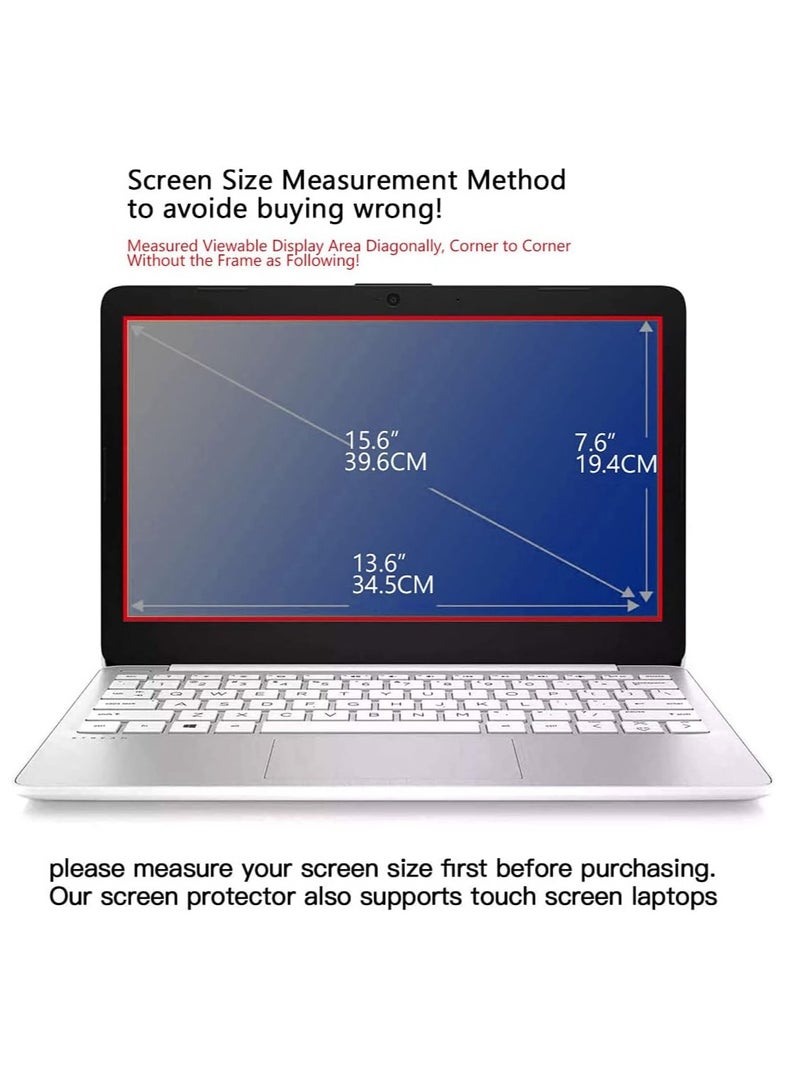 15.6 Inch Laptop Screen Protector,Anti Blue Light and Anti Glare Filter Screen Protector for HP/Dell/Sony/Samsung/Lenovo/Acer Aspire 5 15.6 Display 16:9 - Image 3