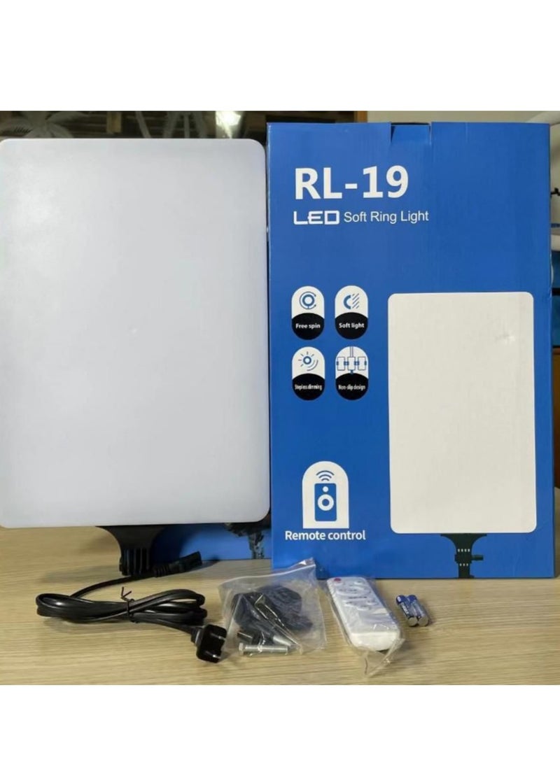 DUSALA Led Rl-19 Panel Light Professional Video & Photography Light - Image 2