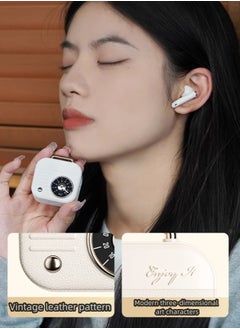 Generic Retro Wireless Bluetooth Earphones HiFi Stereo Sound Effect Noise Reduction Sports Semi In Ear Ultra Long Standby  - Image 3