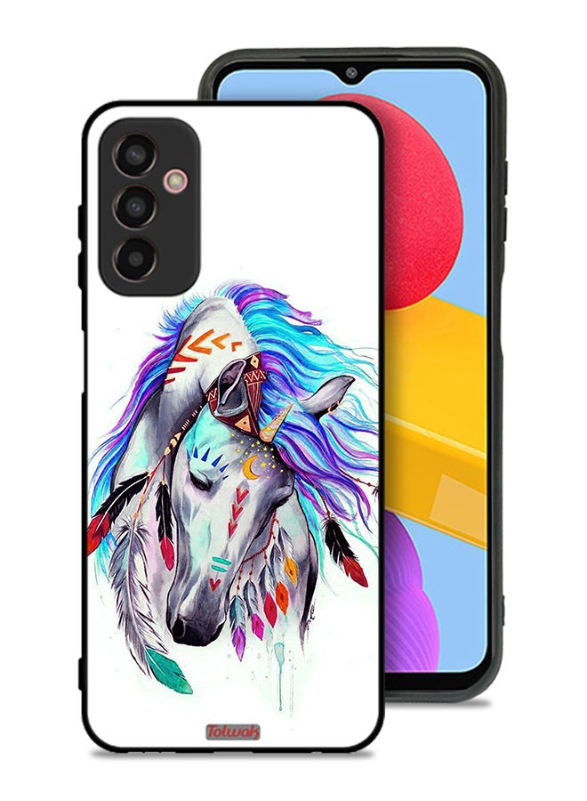 Tolwak Samsung Galaxy M23 Protective Case Cover Horse - Image 1