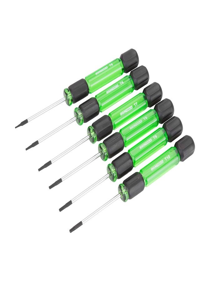 OEMTOOLS 22559 6 Piece Precision Torx Screwdriver Set, Mini Screwdriver Set for Electronics and Small Fasteners in Tight Spaces, Magnetic T5-T10 Torx Drivers, Chrome Vanadium Steel - Image 1