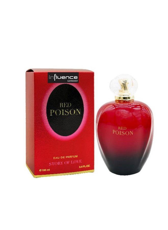 Influence Germany RED POISON Eau de Parfum - 100ML - Image 1