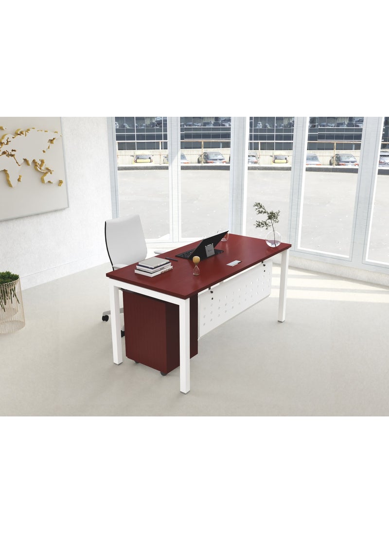 Mahmayi - Mahmayi Figura 72-12 Apple Cherry Modern Workstation - Image 1