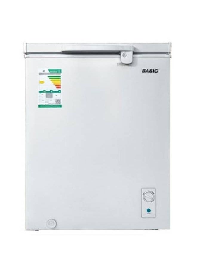 BASIC Chest Freezer - 100 Liters - White - BCF-H100LDW  - Image 1