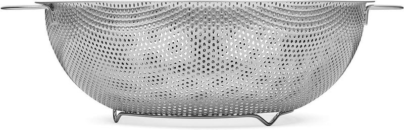 Ansawi Stainless Steel Strainer MicroPerforated Strainer Strain Pasta Noodles Orzo Vegetables Fruits and More - Image 5