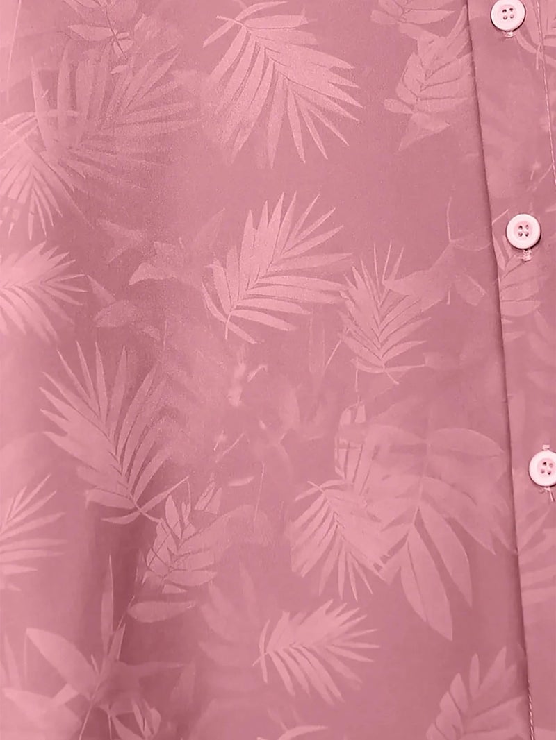Lymio Shirt for Men || Regular Fit Stylish Shirt for Men (Aloha-Pink-S) - Image 5