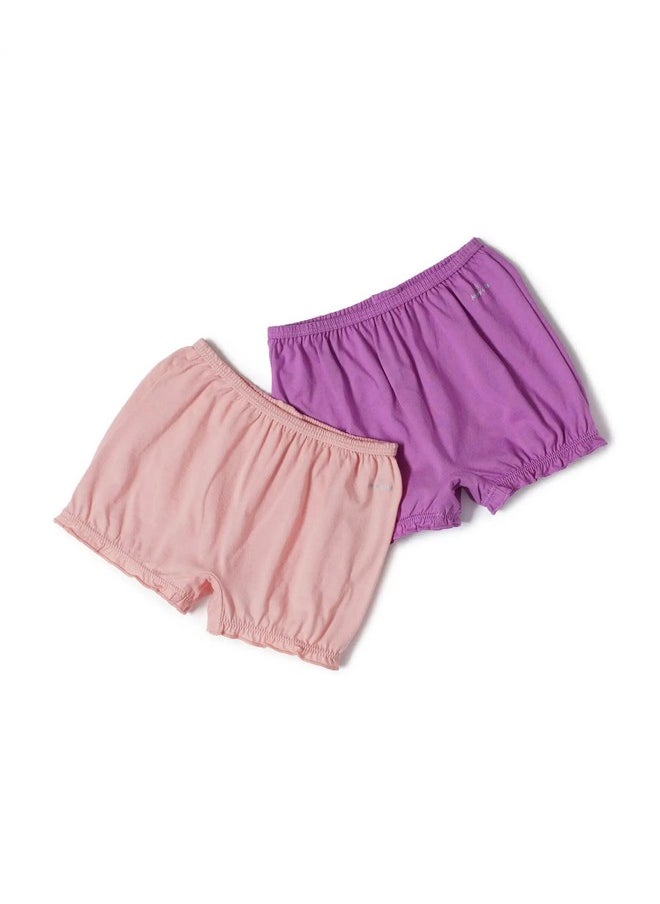 JOCKEY - Jockey Girls Cotton Panties(Pack of 2) (SG06_Assorted_5-6 Years_Assorted_5 Years-6 Years) - Image 1