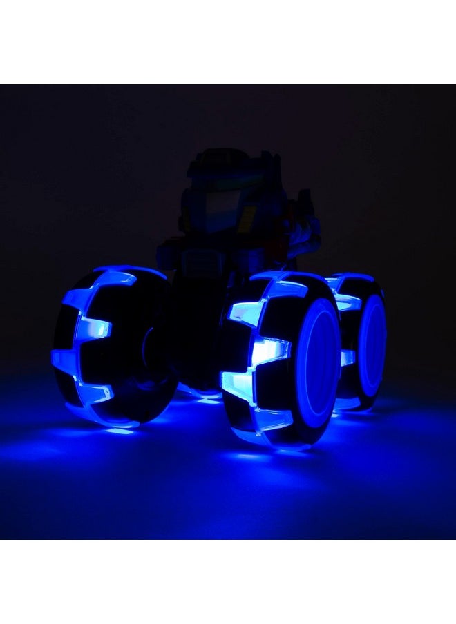 John Deere - Transformers Optimus Prime Monster Treads Monster Trucks With Light Up Wheels Transformers Toy Girls And Boys Ages 3 Years And Up - Image 1