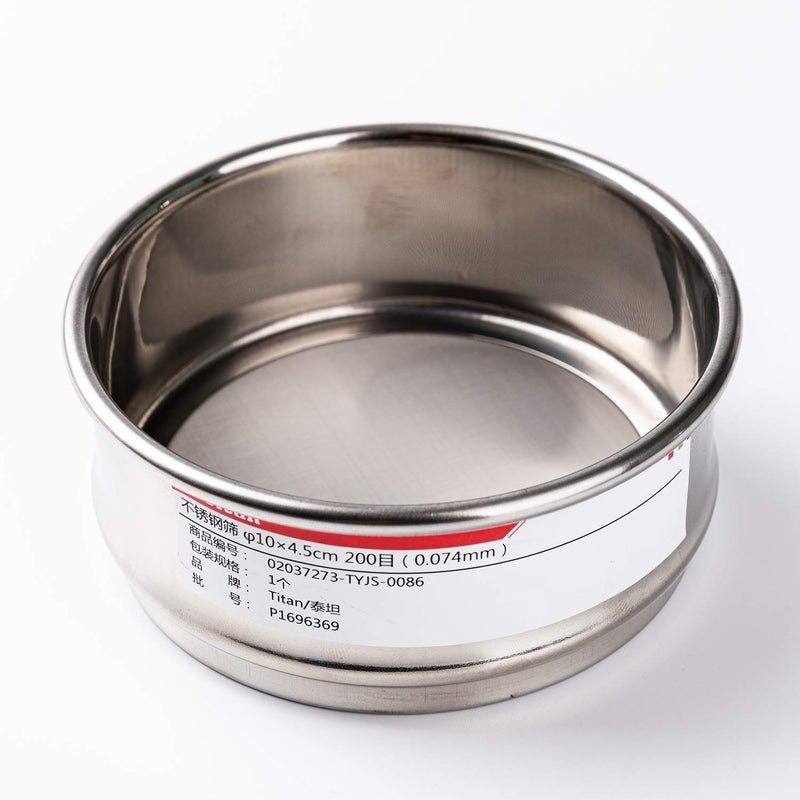 ADAMAS-BETA φ10×4.5cm 300 Mesh 304 Stainless Lab Sieves Economy Test Sieve 304 Stainless Steel Wire Cloth（0.05mm） - Image 2