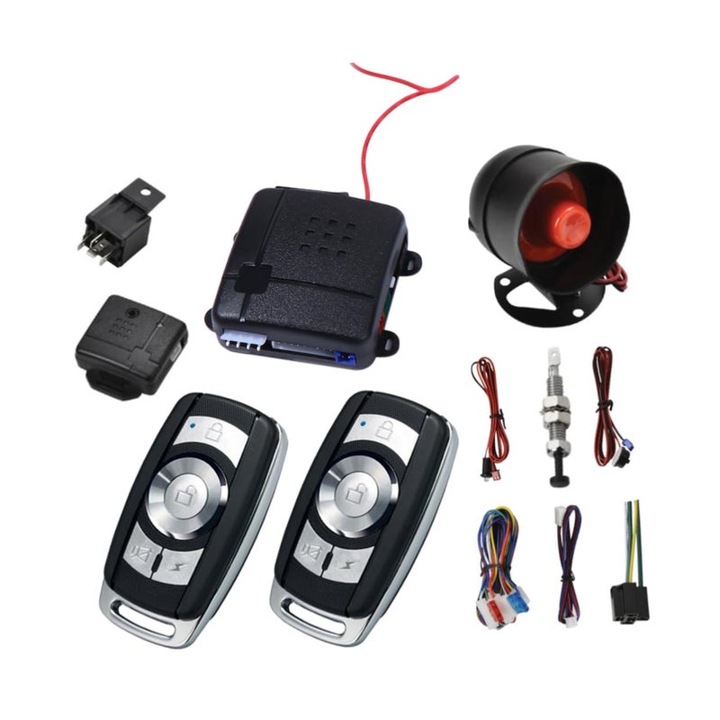 Car Motion Sensor Alarm Remote Start Automatic Arm Lock Theft Deterrent System - Image 2