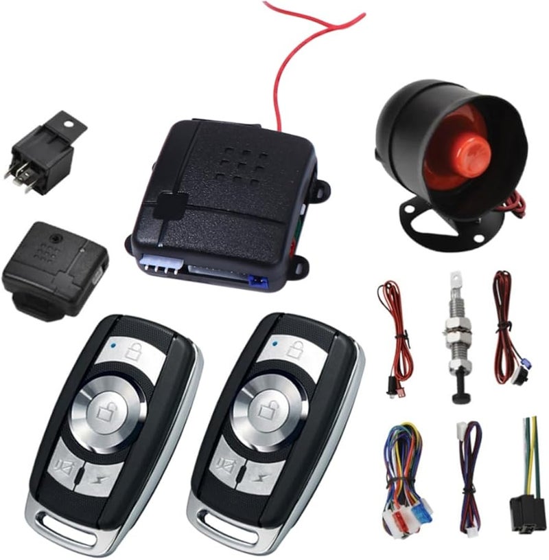 Car Motion Sensor Alarm Remote Start Automatic Arm Lock Theft Deterrent System - Image 1