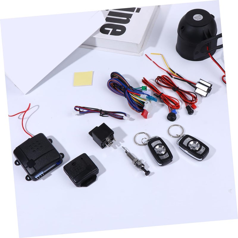 Car Motion Sensor Alarm Remote Start Automatic Arm Lock Theft Deterrent System - Image 5