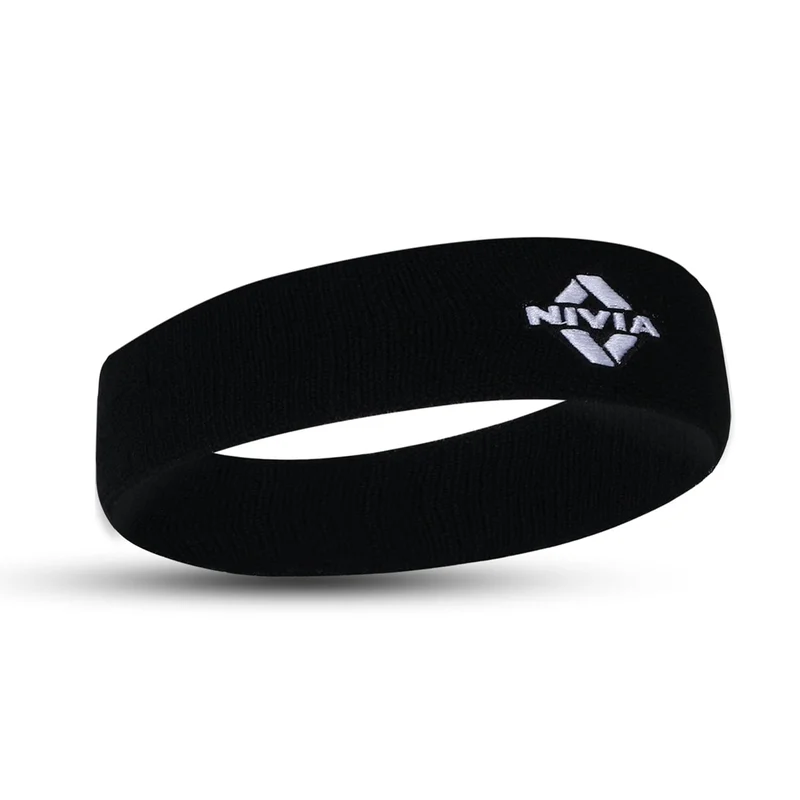 نيفيا Nivia Cotton Headband for Gym and Fitness