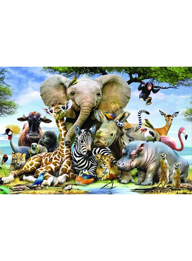 Jigsaw Puzzle 1000 Pieces Puzzle Toys Landscape Animation Paper Puzzle Decorative Painting Exercise Brain Thinking - Image 3