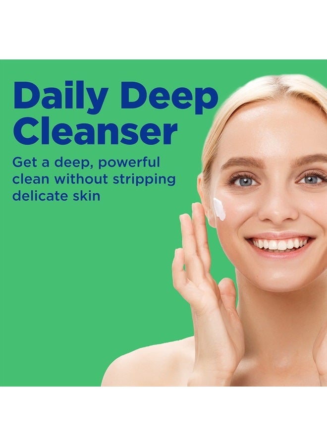 differin غسول الوجه لعلاج حب الشباب مع 5% من بيروكسيد البنزويل، منظف عميق يومي من صناع جل ديفرين، للعناية اللطيفة بالبشرة الحساسة المعرضة لحب الشباب، 4 أونصة (قد يختلف التغليف) - Image 3