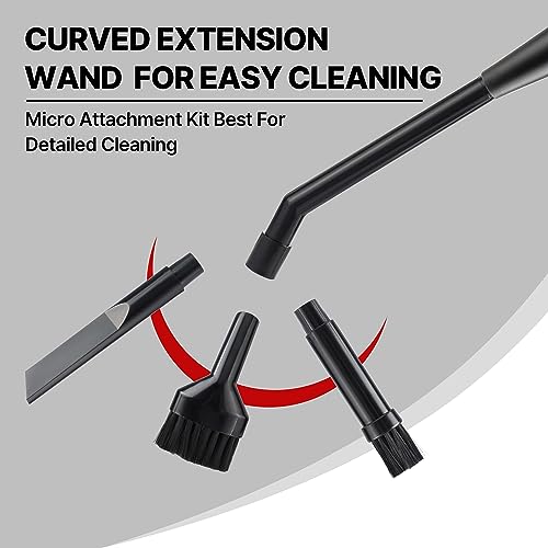 SHOPVAC Shop-Vac Micro Cleaning Nozzle Kit, 1-1/4" Detailed-Cleaning Attachments for Compact Wet Dry Shop Vacuum, Storage Bag Included, 6 Pieces - Image 5