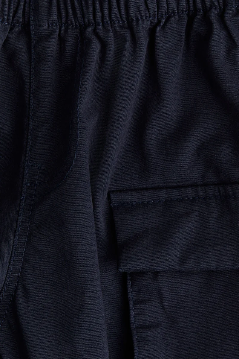 H&M Cotton cargo trousers