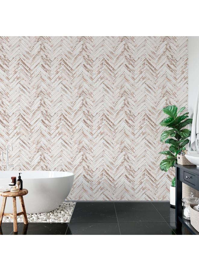 Bluejw Hot Selling Wallpaper Background Self-adhesive Touch Wallpaper Living Room Bedroom Wall Stickers Furniture Renovation Sticker-Wood Grain - Image 3