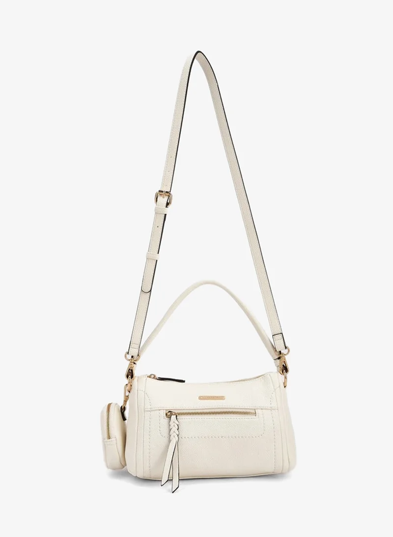 سيليست Textured Shoulder Bag With Pouch