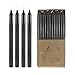 Mega Candles 12 pcs Unscented Black Straight Taper Candle, Hand Poured Wax Candles 10 Inch x 7/8 Inch, Home DÃƒÂ©cor, - Image 2