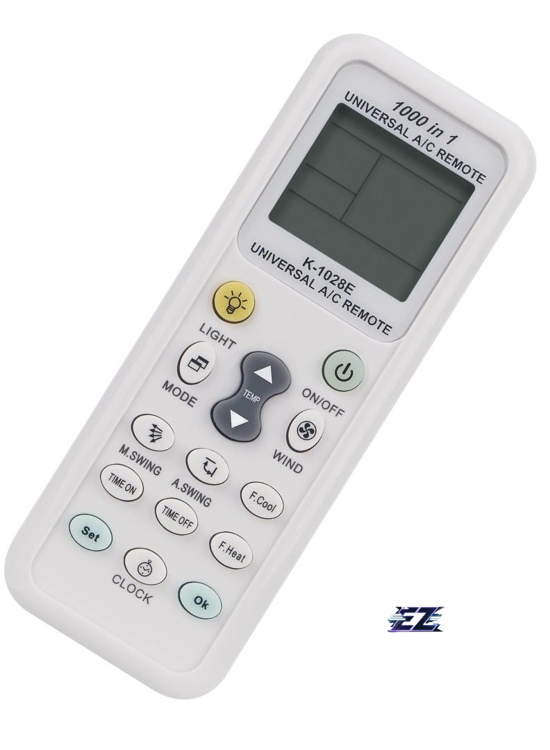 ELTRAZONE K-1028E All-in-One Universal Remote Control for Midea, Gree, and LG Air Conditioners – Includes Battery - Image 2