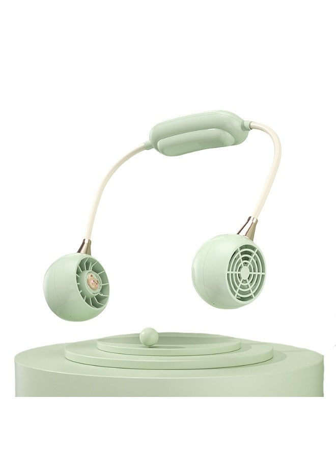 Nariele New USB Cartoon Outdoor Sports Neck Hanging Fan