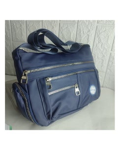 Generic Men's crossbody bag that carries all travel and trip items, high quality, blue  - Image 1
