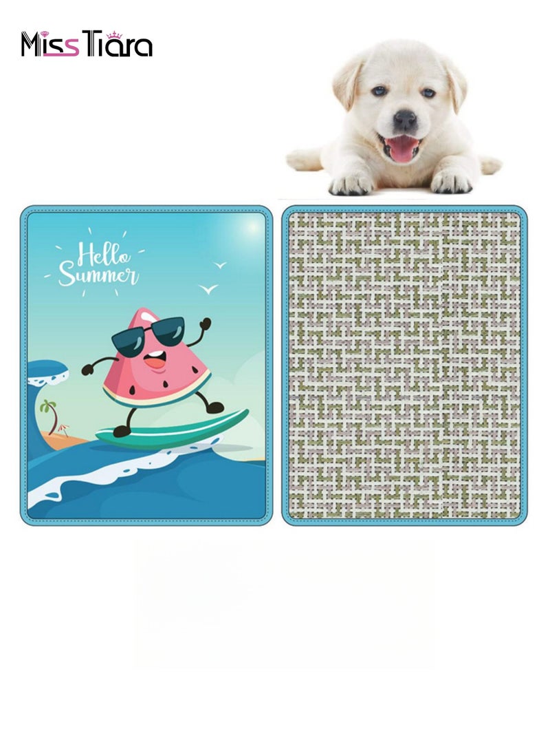 MissTiara Pet mat double-sided sleeping pad for cats and dogs in summer  - Image 1
