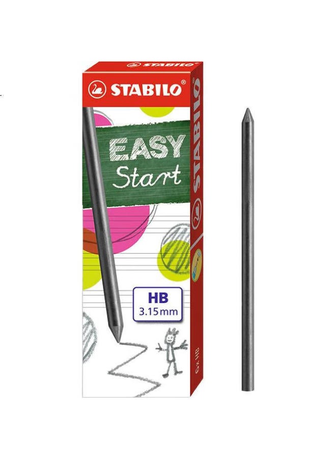 Stabilo Automatic Pencil Lead 3.15Mm Thick Lead Germany Original Imported Grip Penjoy Automatic Pencil Refill Lead 7890/6-Hb - Image 1