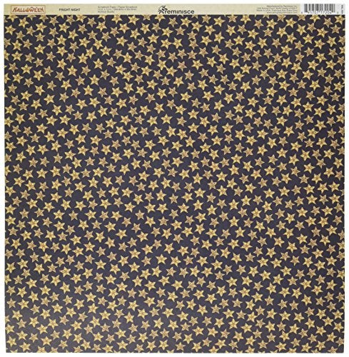 Reminisce Halloween 12 by 12-Inch Double Sided Scrapbook Paper, Fright Night - Image 2