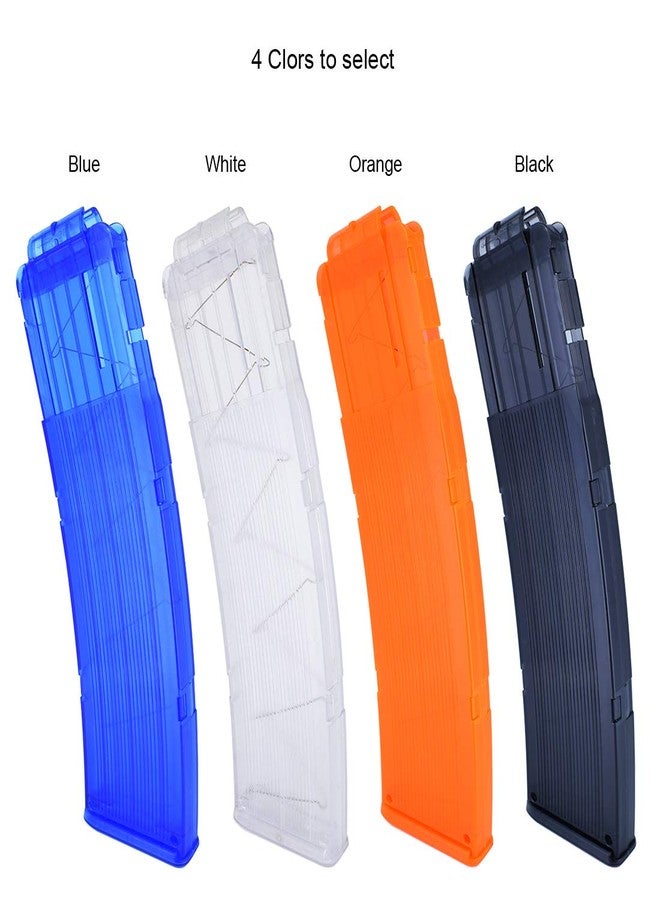 OIMIO Bullet Clips, 22 Darts Magazine Quick Reload Clip for Nerf N-Strike Elite Blasters (Transparent) - Image 5