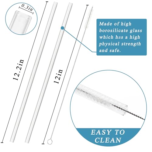 TiciKim 40oz Tumbler Lid Compatible for Stanley, 2 Pack Replacement Tumbler Lids Fit for Stanley Quencher 2.0 Tumbler 40 OZ, with Straws and Cleaning Brush (Cream) - Image 3