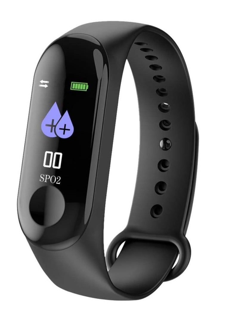 M3 Fitness Activity Tracker Black  - Image 2
